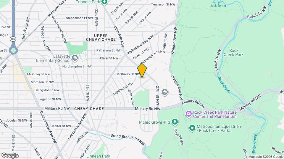 5543 29th St NW Map and Location Details