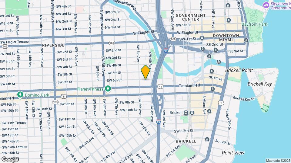 434 SW 6th St Map and Location Details