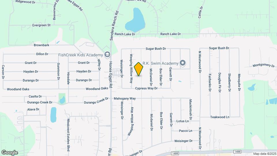34119 Conroe Huffsmith Rd Map and Location Details