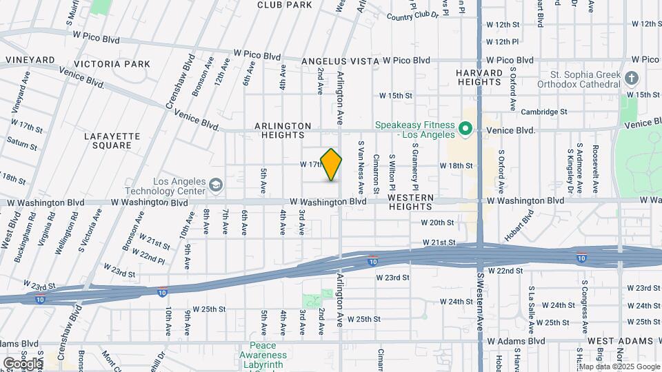 2514 W 18th St Map and Location Details