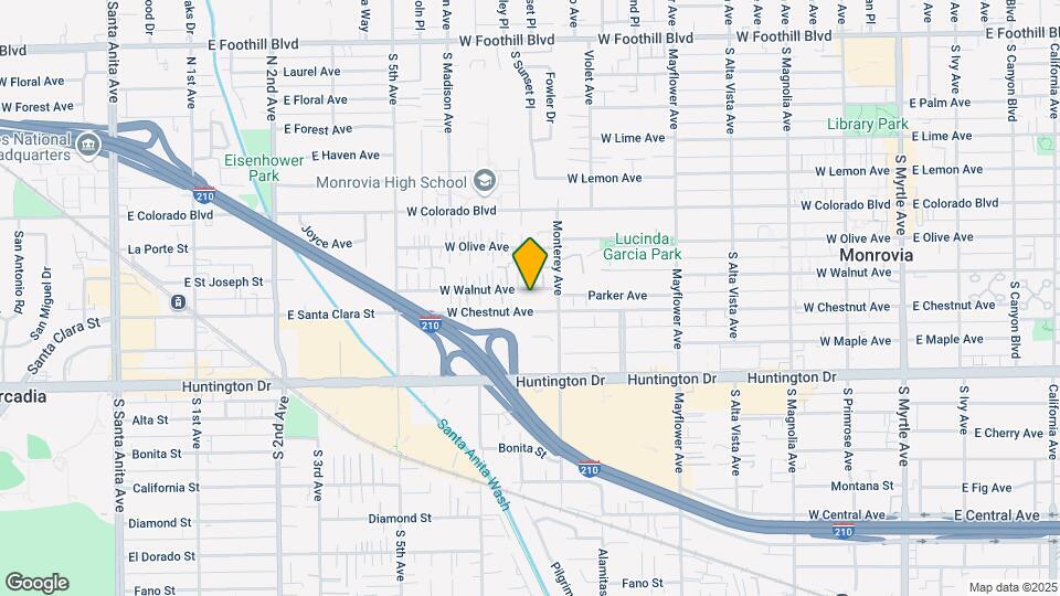 756 W Walnut Ave Map and Location Details