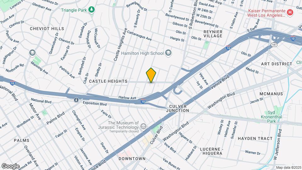 9218-9224 National Blvd Mapa y Detalles de la Ubicación