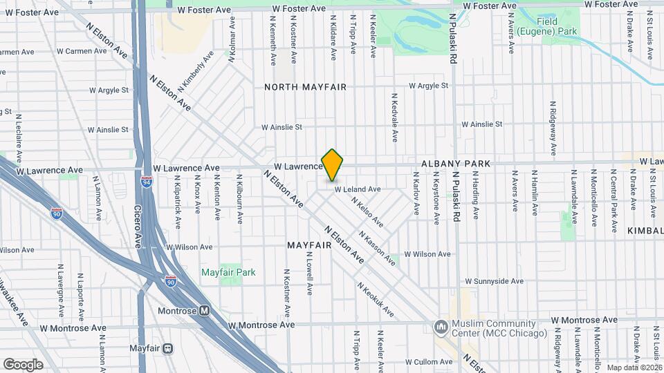 4734 N Kildare Ave, Unit 2 Mapa y Detalles de la Ubicación