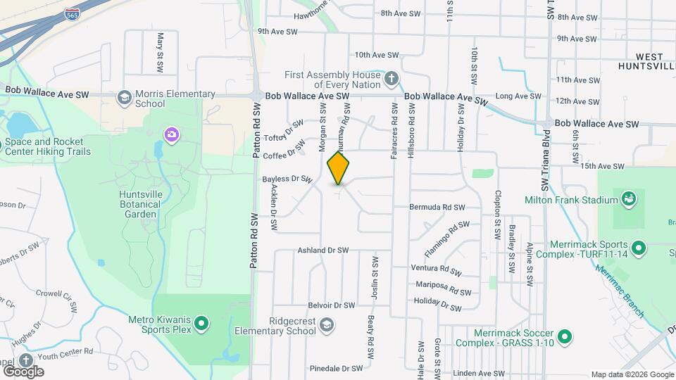 3902 Harwood Ave SW Map and Location Details