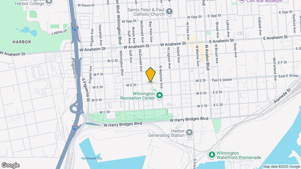 700 W E St Mapa y Detalles de la Ubicación