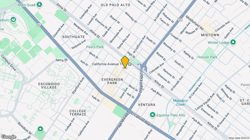 101-161 S California Ave Map and Location Details