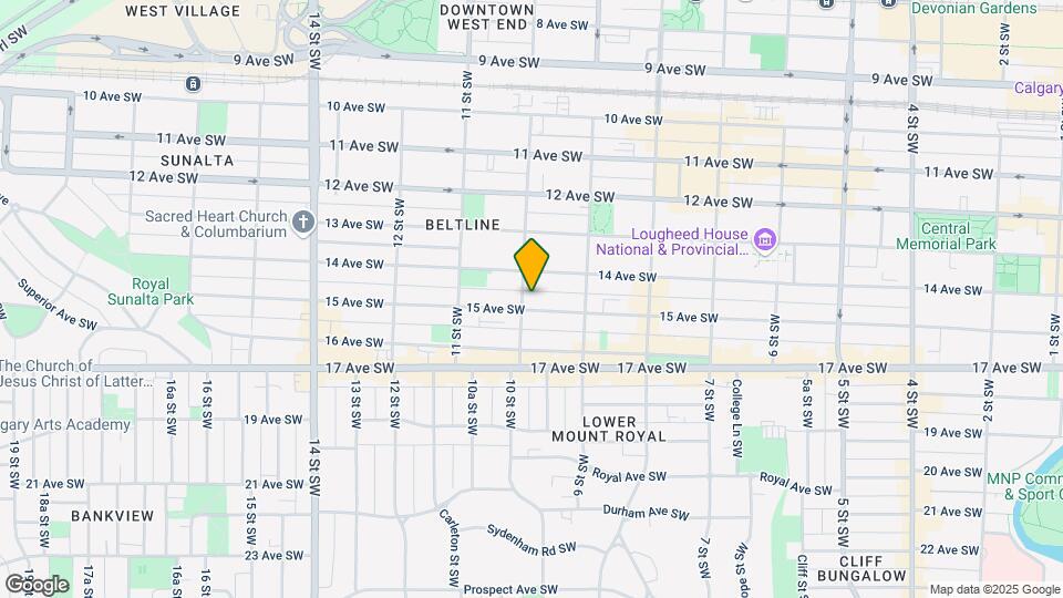 1040 15th Ave SW Map and Location Details