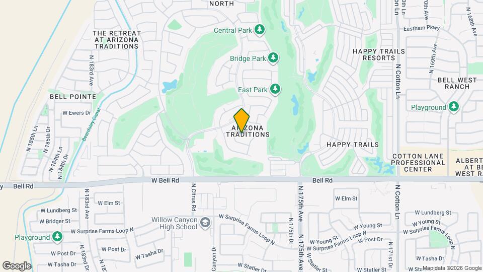 17709 W Sunbelt Dr Map and Location Details