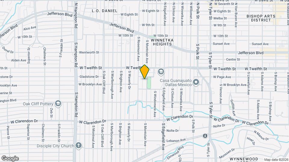 615 S Montclair Ave Map and Location Details