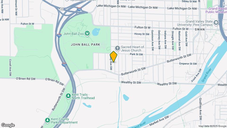 246 Valley Ave SW Map and Location Details