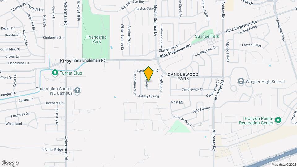 3632 Candlehill Mapa y Detalles de la Ubicación