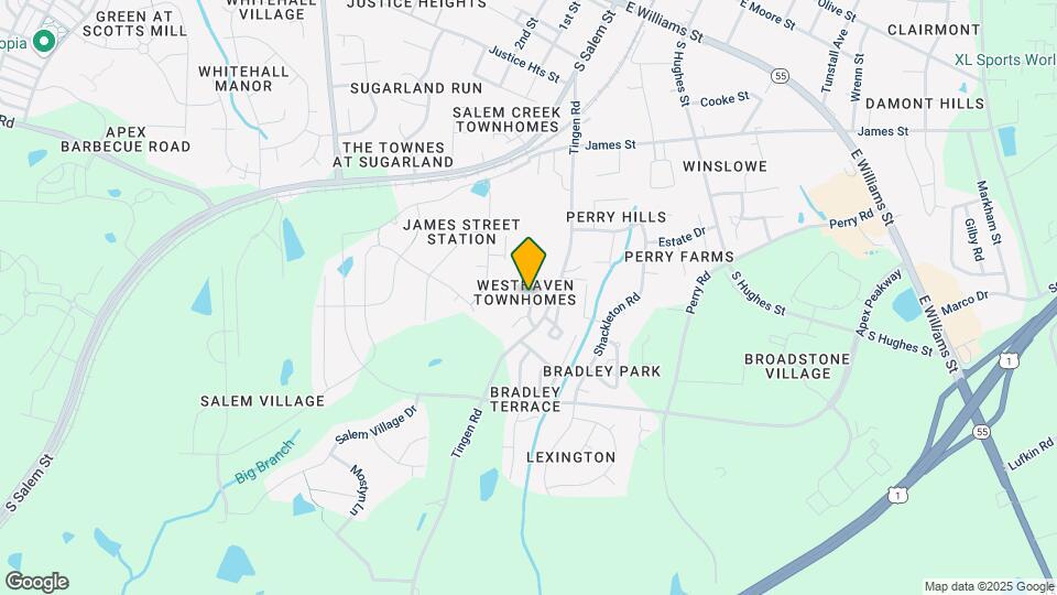 114 Shelter Haven Drive Map and Location Details