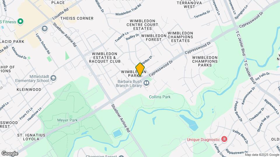 16002 Castletown Park Ct Map and Location Details