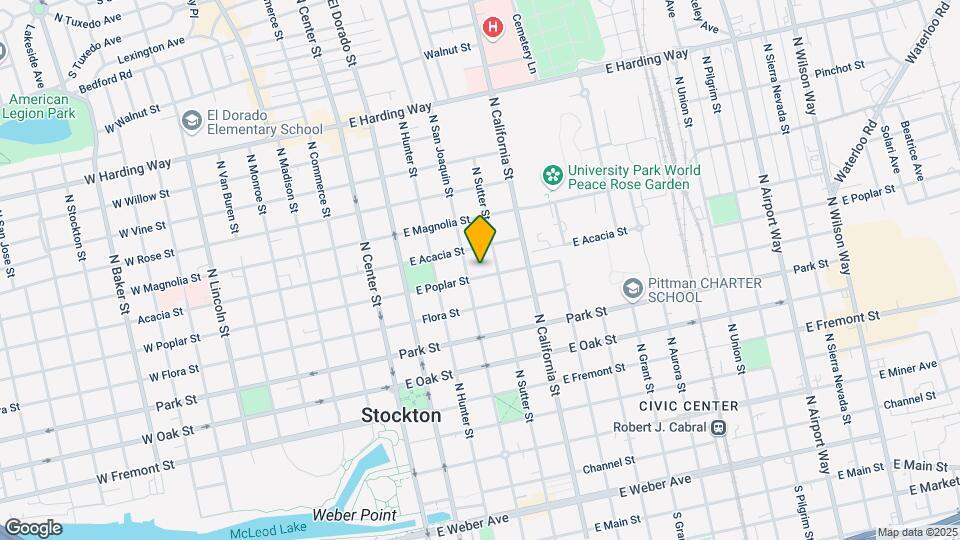 337 E Poplar St Mapa y Detalles de la Ubicación