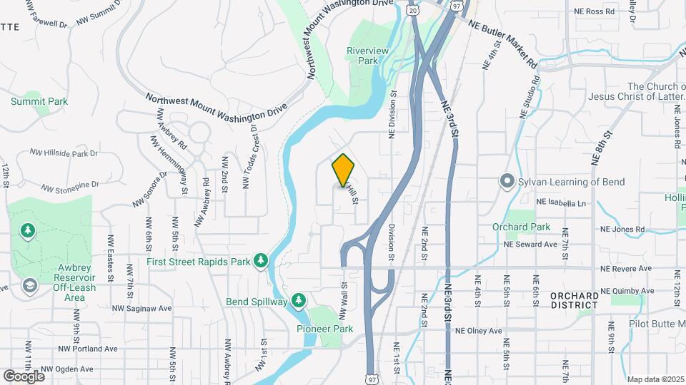 2153 NW Hill St Map and Location Details