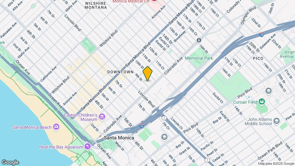 1541 9th St Map and Location Details