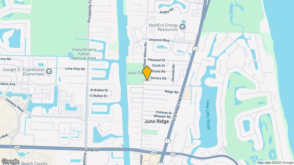 Juno Park Condo Map and Location Details