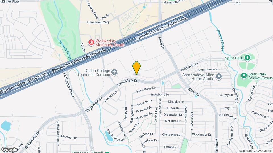 1566 Dulwich Dr Map and Location Details