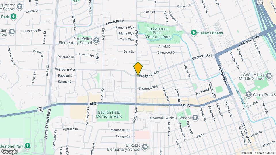 790 Welburn Ave Map and Location Details