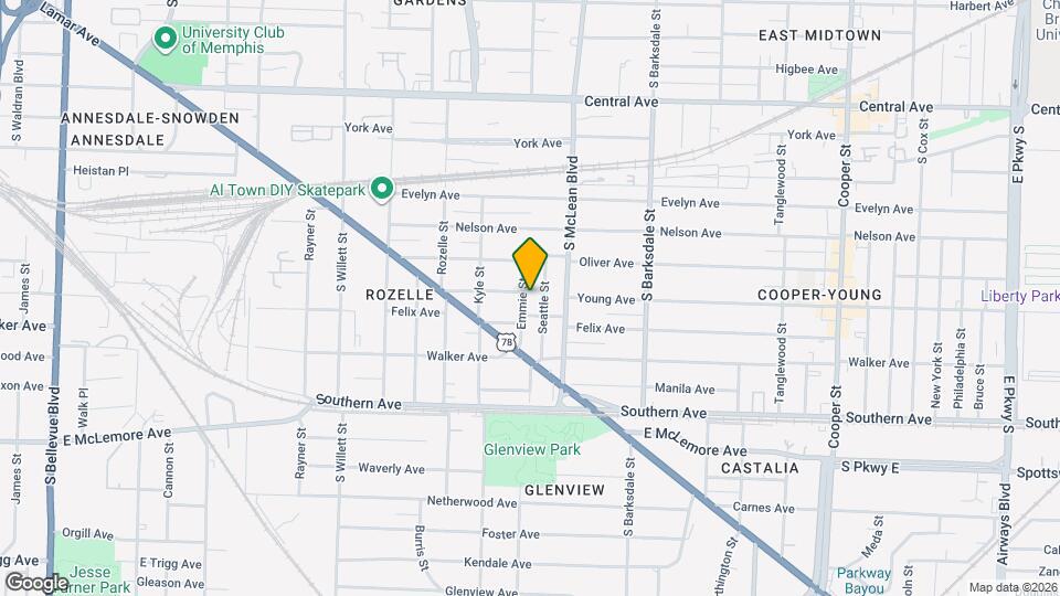 952 Emmie St Map and Location Details