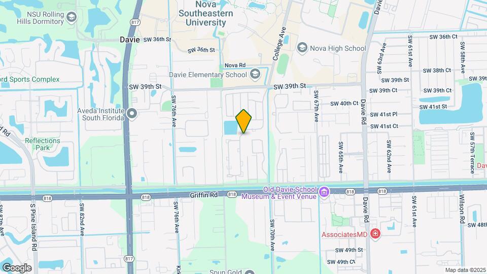 4200 SW 72nd Way Map and Location Details