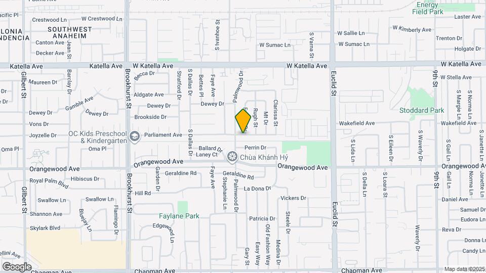 10576 Parliament Ave Map and Location Details