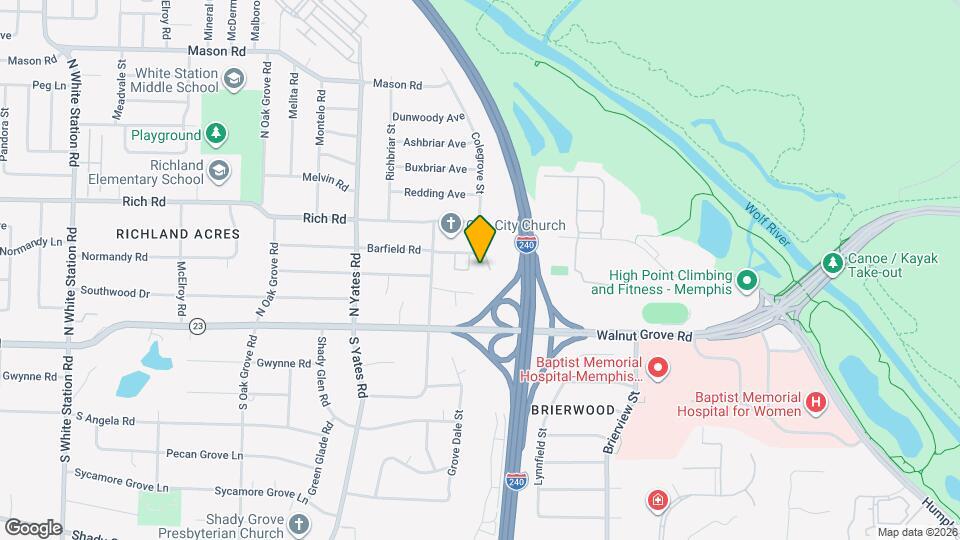 5763 Barfield Cir Map and Location Details