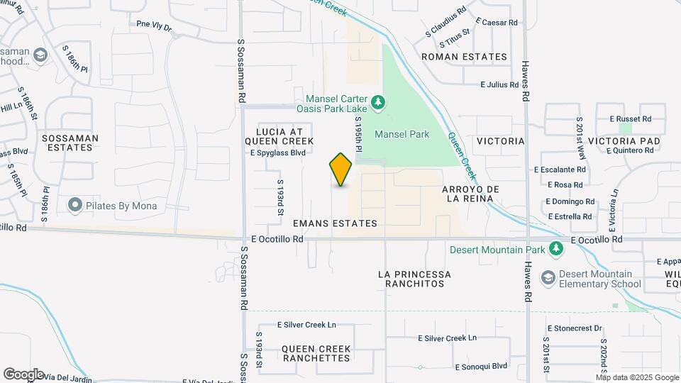 21875 S 195th St Map and Location Details