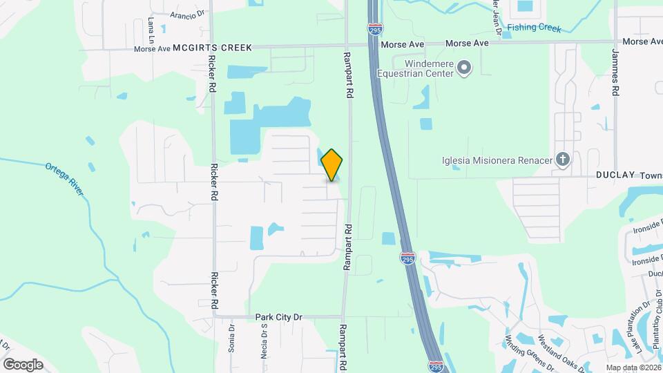 7121 High Bluff Rd Map and Location Details