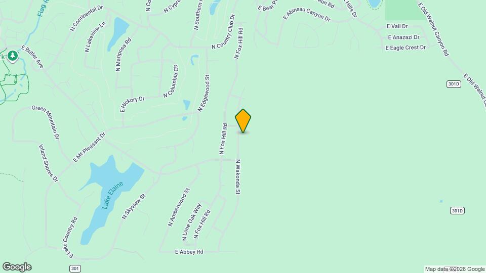 1500 N Wakonda St Map and Location Details