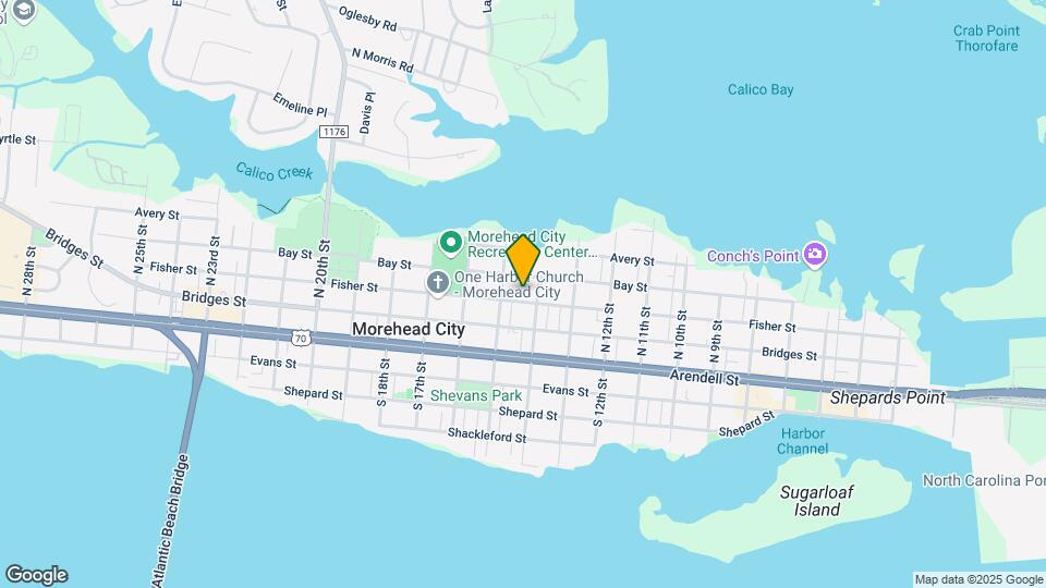 1404 Fisher St Mapa y Detalles de la Ubicación