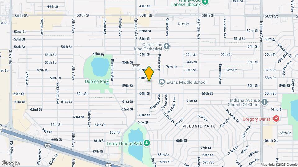 4304 59th St Map and Location Details
