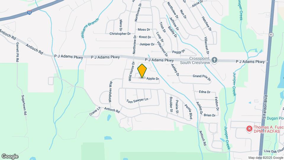 322 Apple Dr Map and Location Details