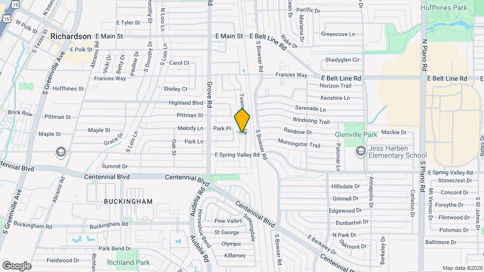 524 Towne House Ln Map and Location Details