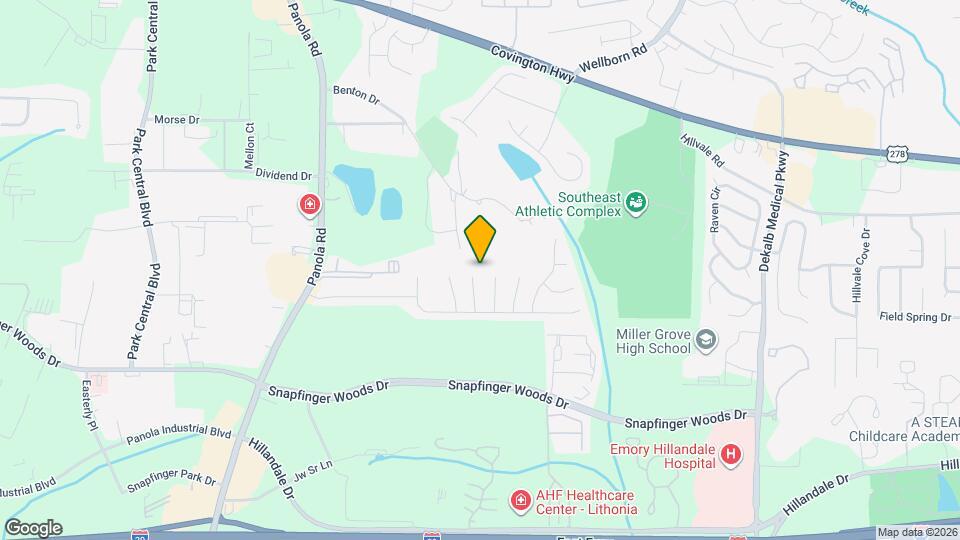 2536 Lancewood Ln Map and Location Details