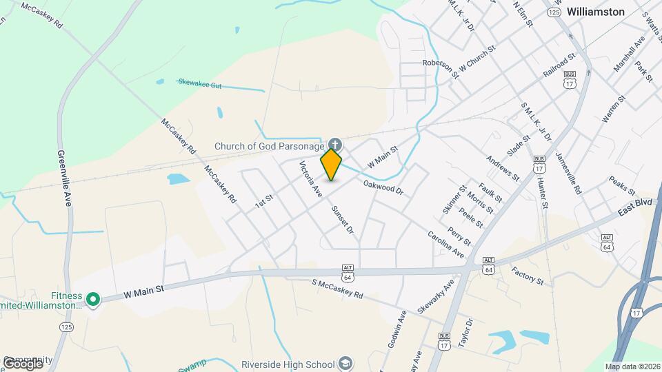 1110 W Main St Map and Location Details