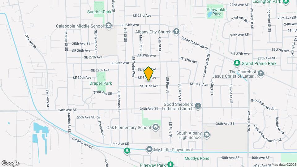 1309 31st Ave SE Mapa y Detalles de la Ubicación