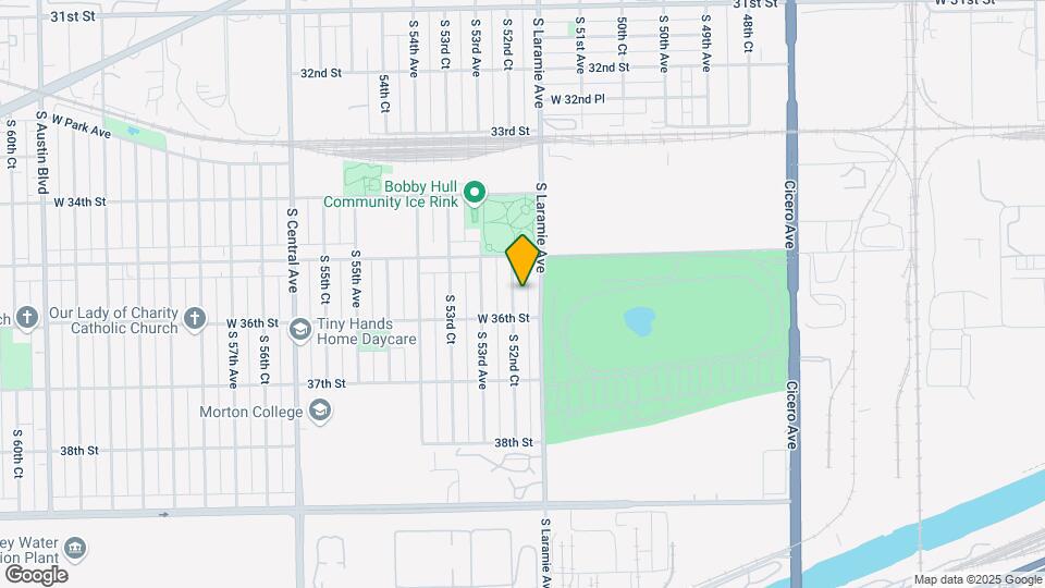 3525 S 52nd Ct Map and Location Details