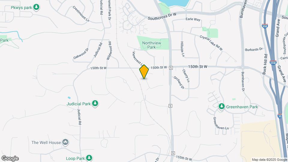 15012 Viewcrest Ln Map and Location Details