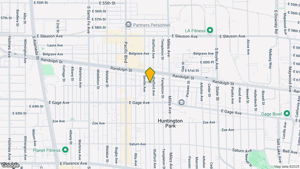 6211 Stafford Ave Map and Location Details
