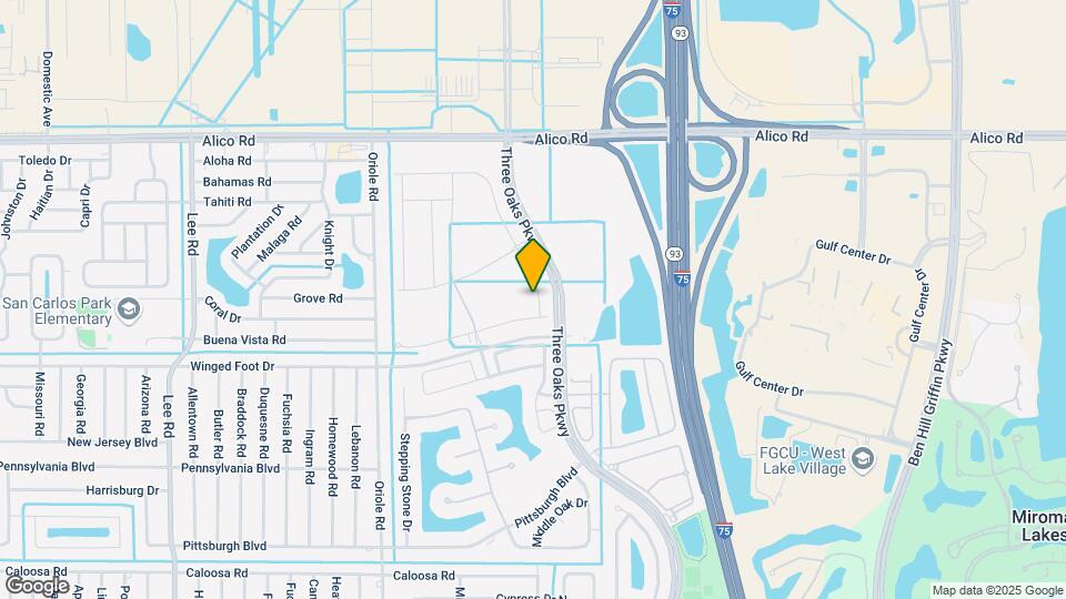 9605 Bexley Dr Map and Location Details