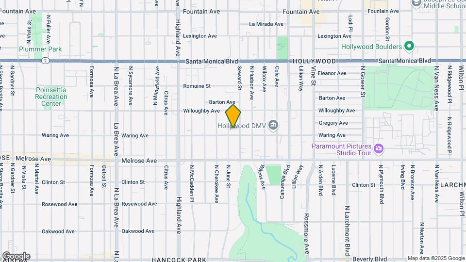 800 E June St Mapa y Detalles de la Ubicación