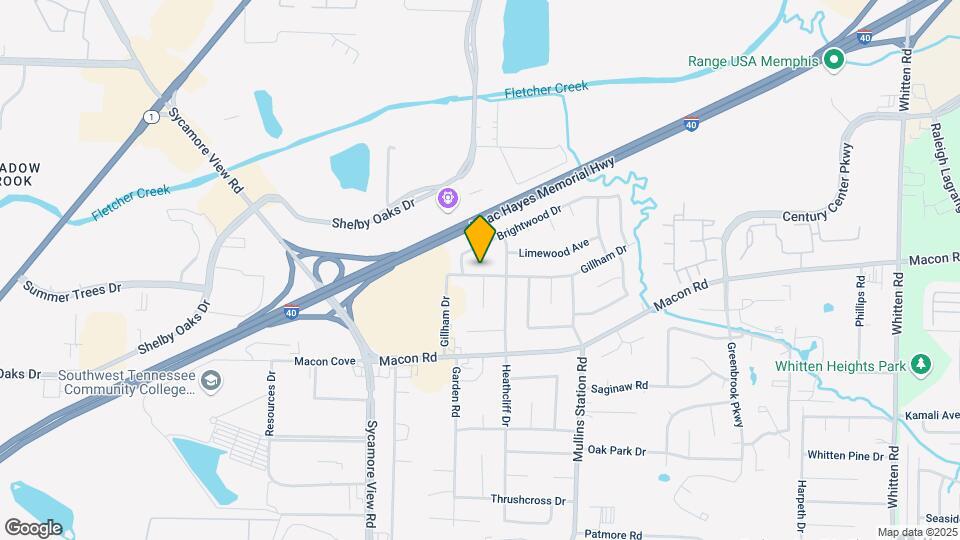 6250 Gillham Dr Map and Location Details