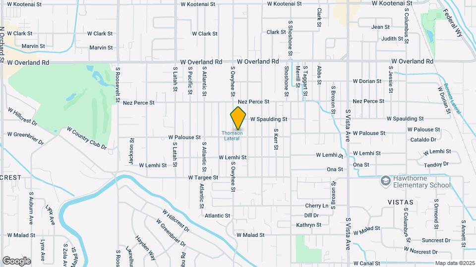 1914 S Owyhee St Map and Location Details