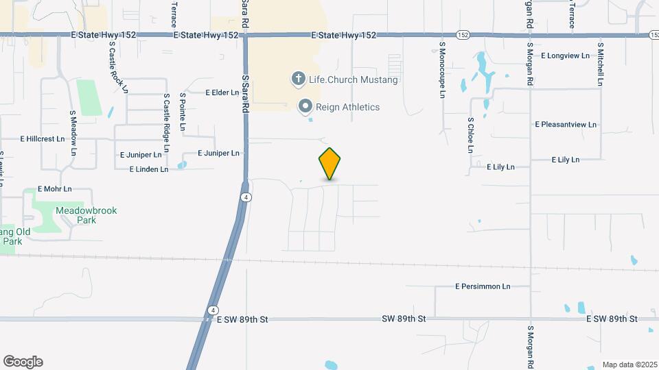 1204 E Stetson Ln Map and Location Details