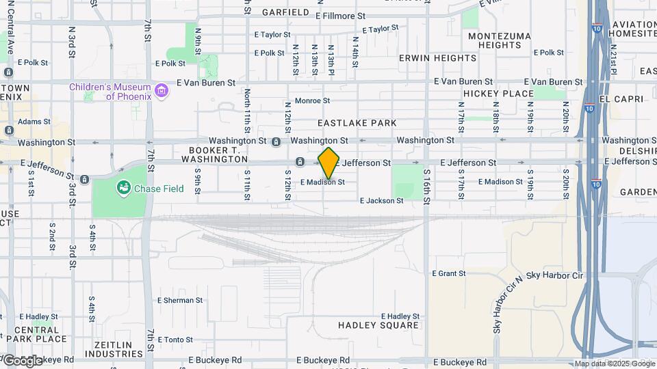 1305 E Madison St, Unit 2 Map and Location Details