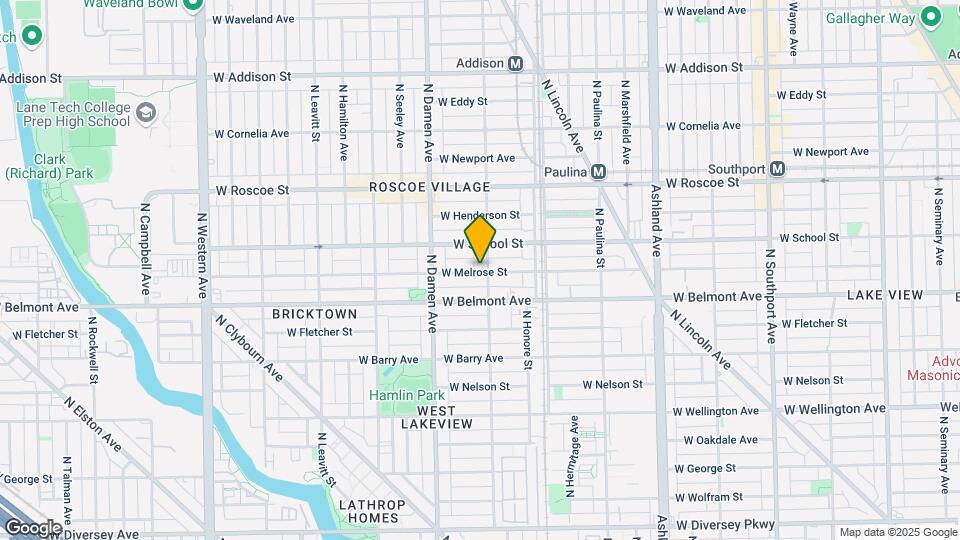 3234 N Wolcott Ave Map and Location Details
