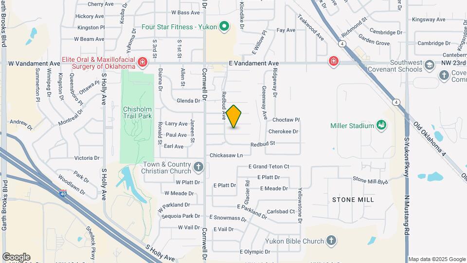 207 Cherokee Dr Map and Location Details