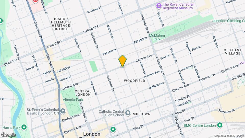 605 Maitland St Map and Location Details