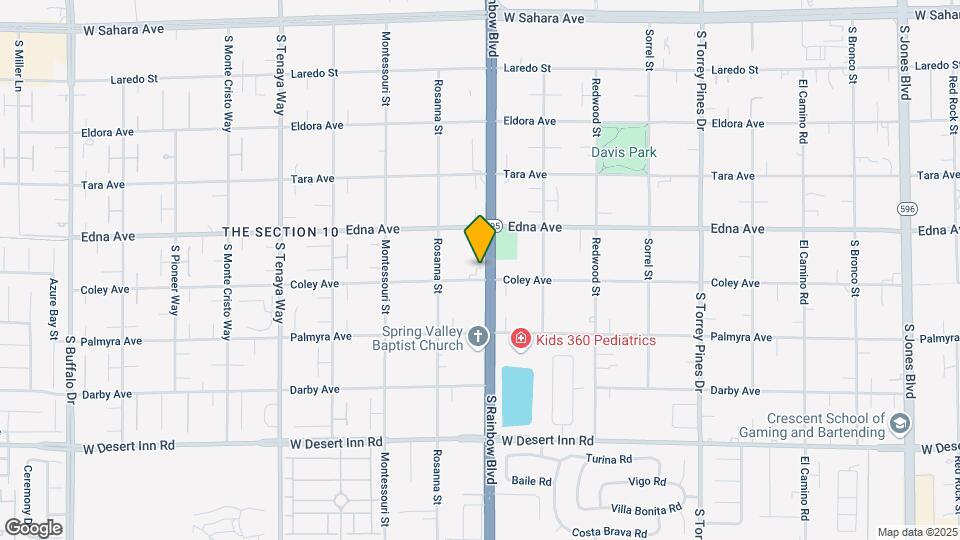 6918 Coley Ave, Unit 1 Map and Location Details